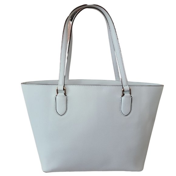 Kate Spade Blue Leather Tote - Picture 2 of 5